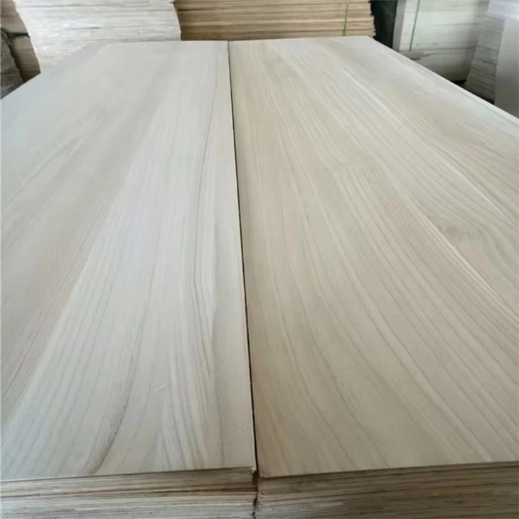 Paulownia Edge Glued Solid Wood Panels